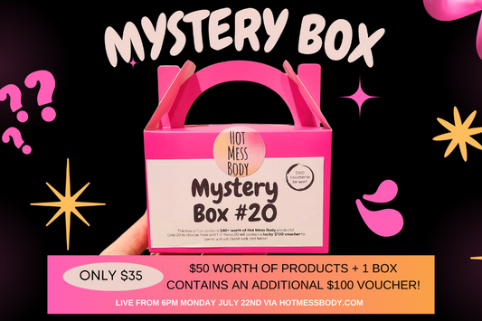 The Exciting Launch of Hot Mess Body Mystery Boxes! 🎁✨