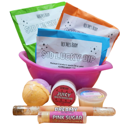 $10 Lucky Dip - Minimum 2 products! - Hot Mess Body