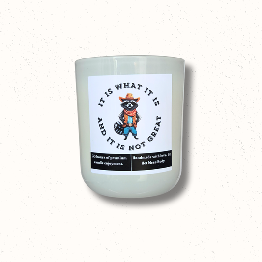 'It Is What It Is' Candle