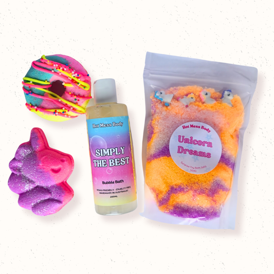 Unicorn Dreams Bath Bundle