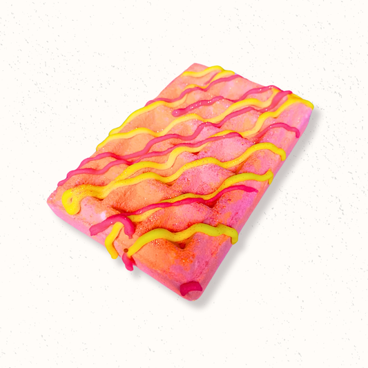 Peach Blossom Waffle Bath Bomb