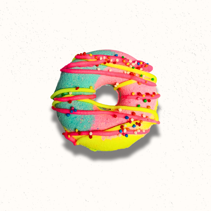 Rainbow Donut Bath Bomb - Hot Mess Body