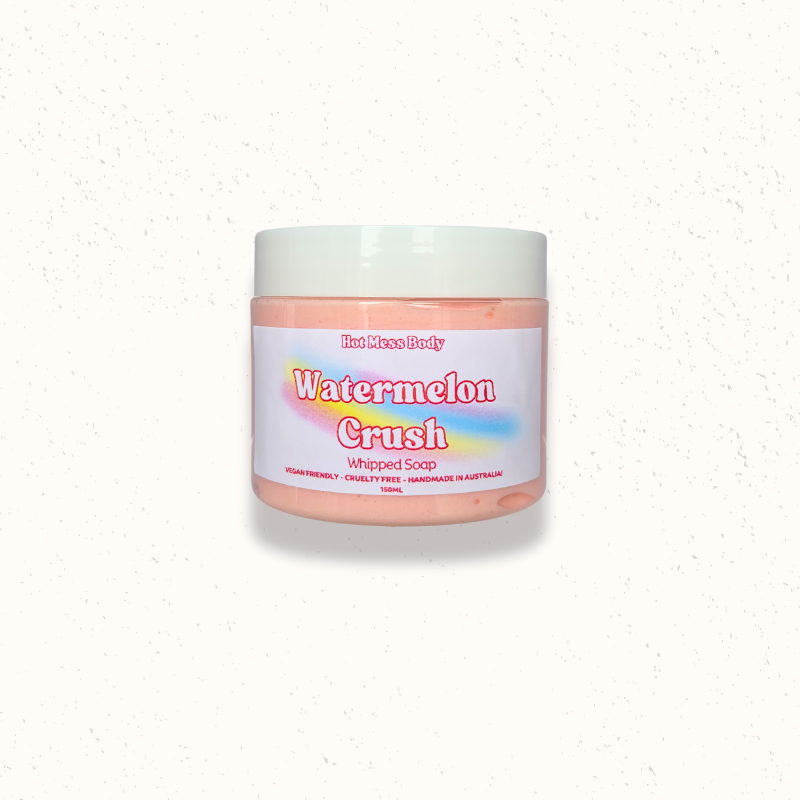Watermelon Crush Whipped Soap - Hot Mess Body