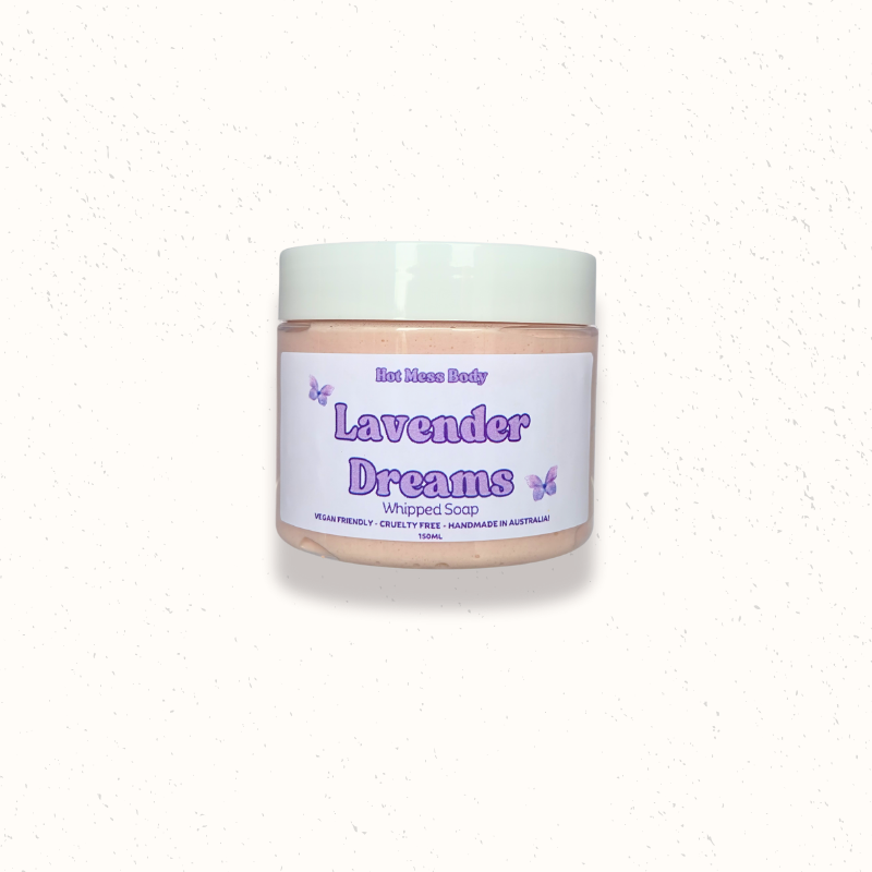 Lavender Dreams Whipped Soap - Hot Mess Body