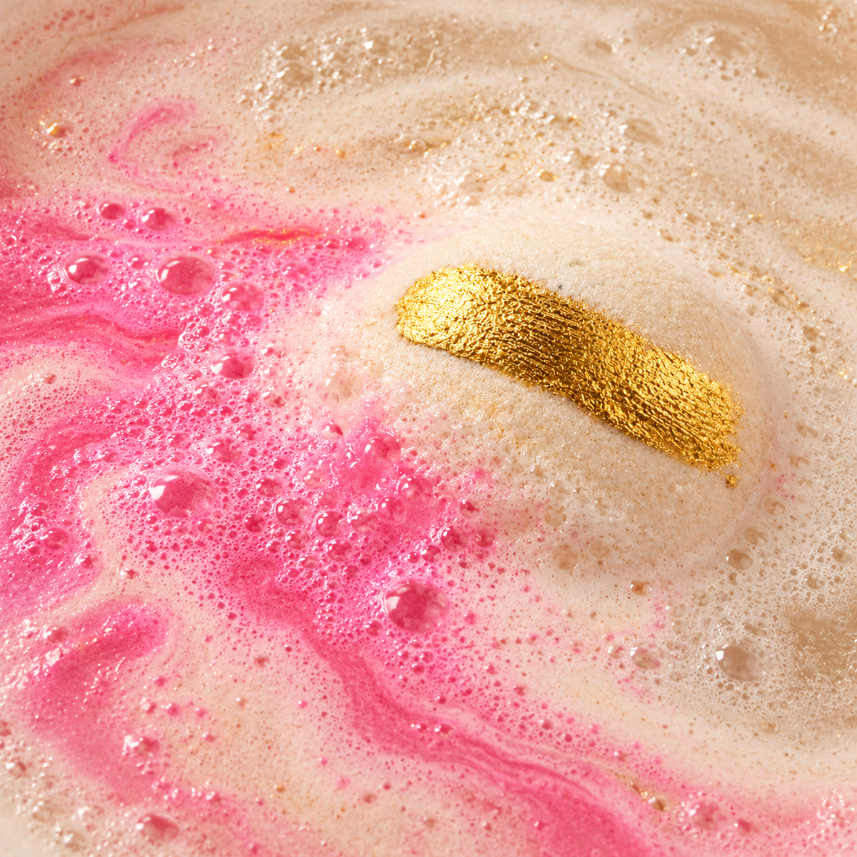 Good Vibes Bath Bomb (Hidden Crystal Inside!) - Hot Mess Body
